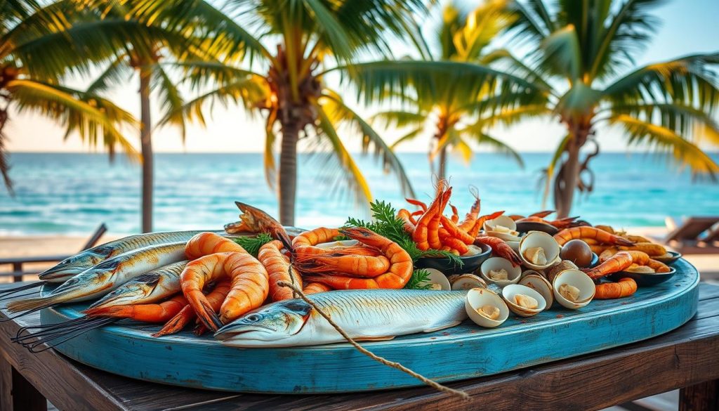 Ngapali Beach seafood Ngapali Beach seafood