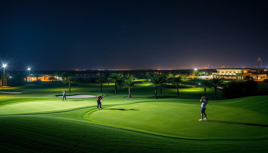Night Golf at Education City Golf Club Night Golf at Education City Golf Club