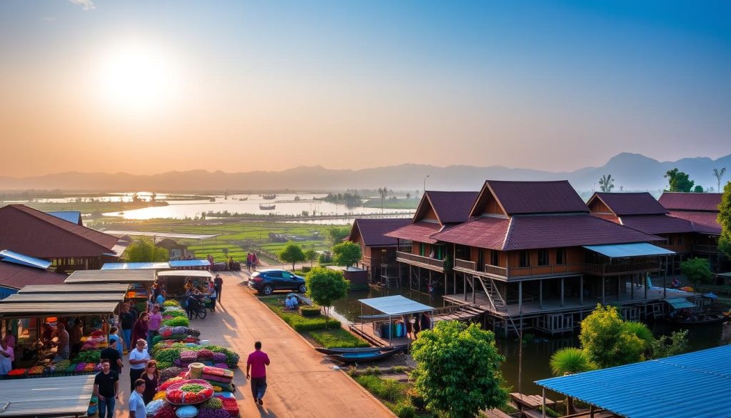 Nyaung Shwe Inle Lake gateway Nyaung Shwe Inle Lake gateway