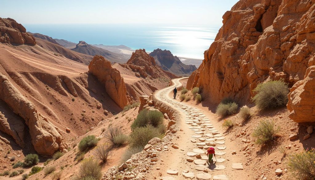 Off-the-beaten-path hiking trails in the Dead Sea region Off-the-beaten-path hiking trails in the Dead Sea region