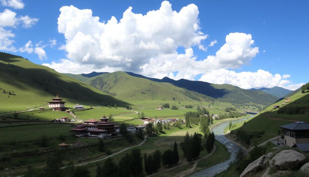 Outdoor activities in Bumthang Valley Outdoor activities in Bumthang Valley
