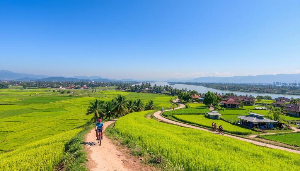 Pakse cycling tours and routes Pakse cycling tours and routes