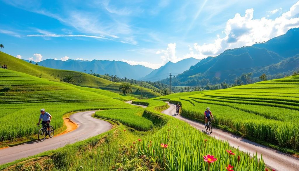 Pakse cycling tours and routes Pakse cycling tours and routes