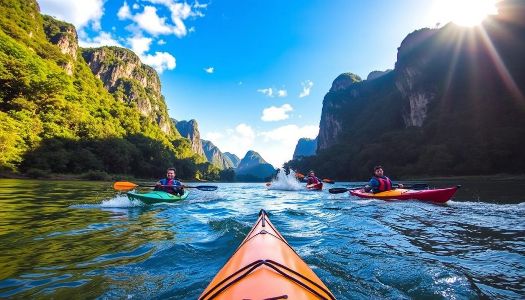 Pakse river kayaking adventure Pakse river kayaking adventure