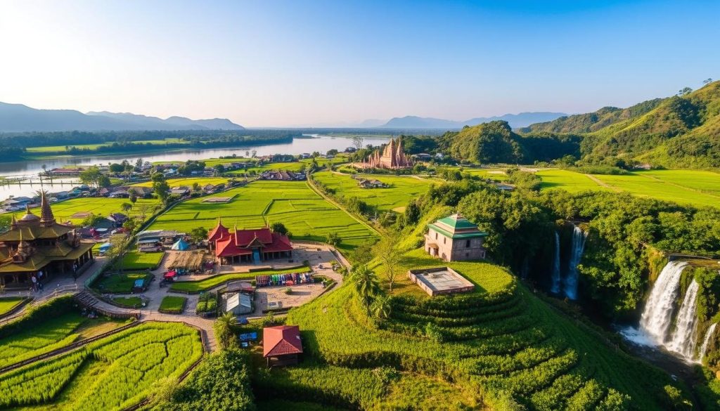 Pakse tourist spots Pakse tourist spots
