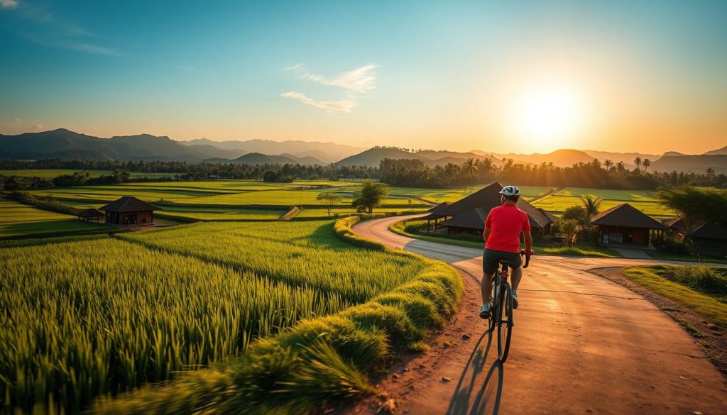 Pakse travel by bicycles Pakse travel by bicycles