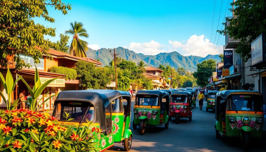 Pakse tuk-tuk rides Pakse tuk-tuk rides