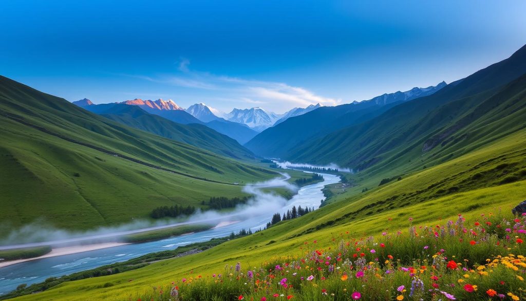 Paro Valley natural beauty Paro Valley natural beauty