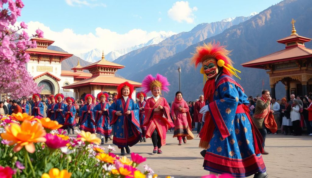 Paro spring festivals Paro spring festivals