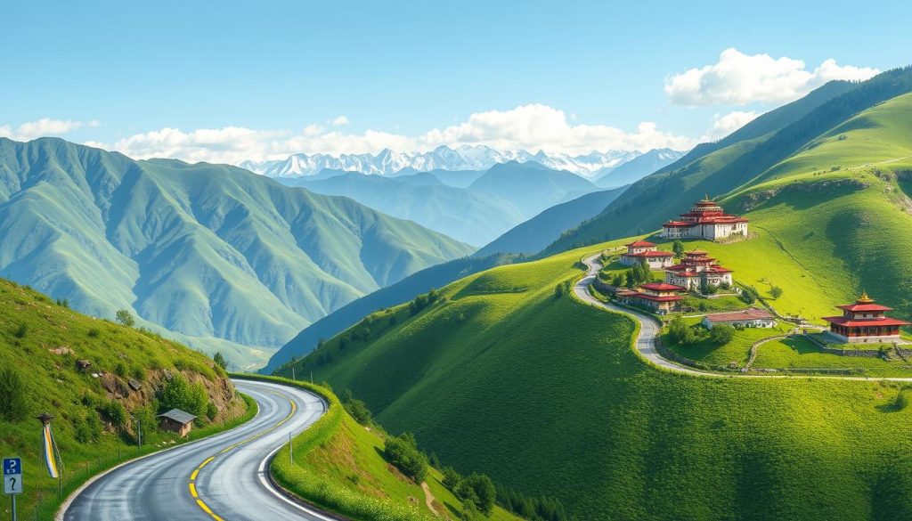 Paro to Punakha distance and travel time information Paro to Punakha distance and travel time information