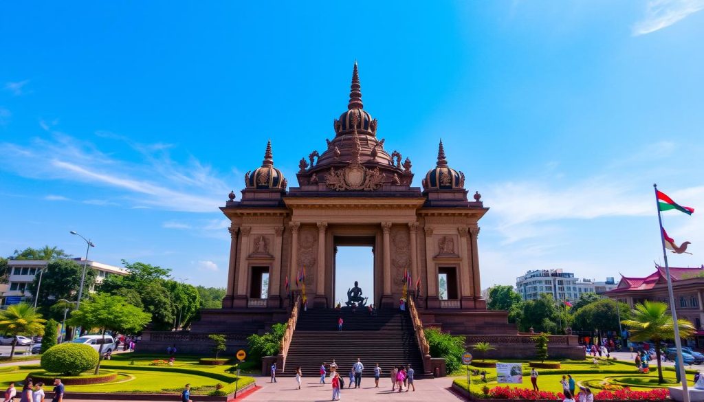 Patuxai monument cultural significance. Patuxai monument cultural significance.