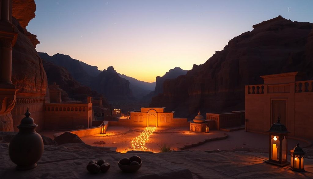 Petra during Ramadan Petra during Ramadan