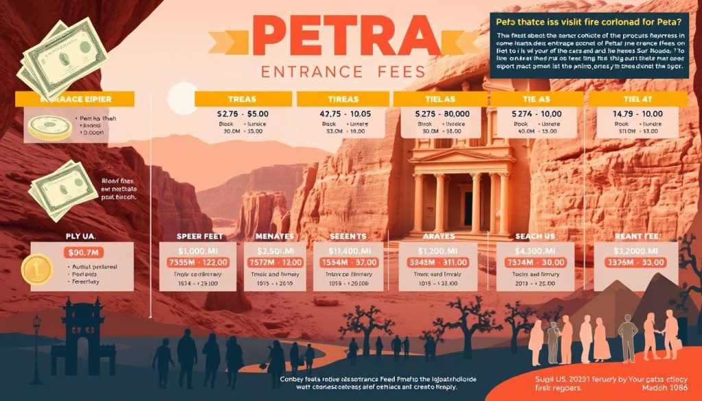 Petra entrance fee details Petra entrance fee details