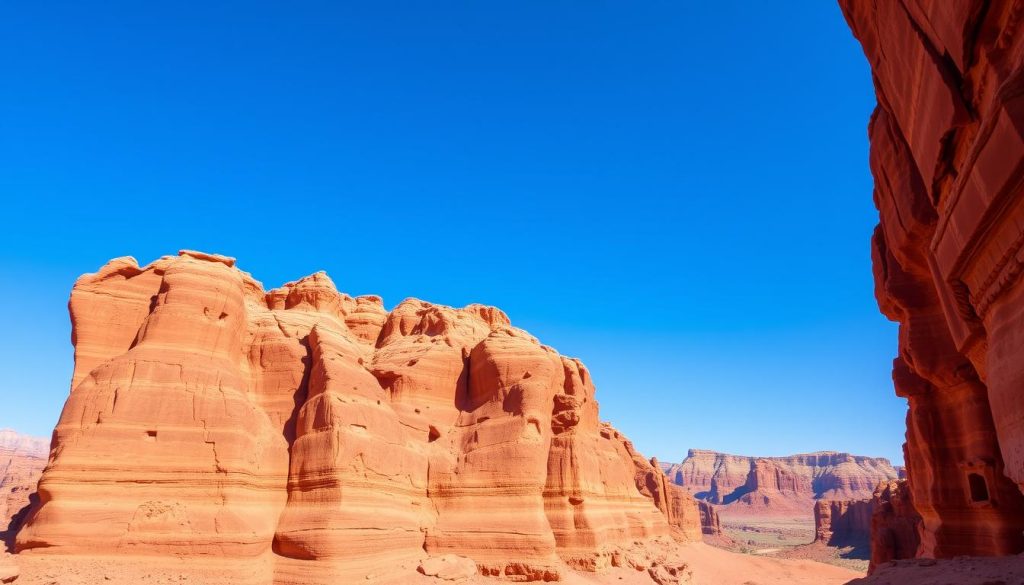 Petra geographical features and landscape Petra geographical features and landscape