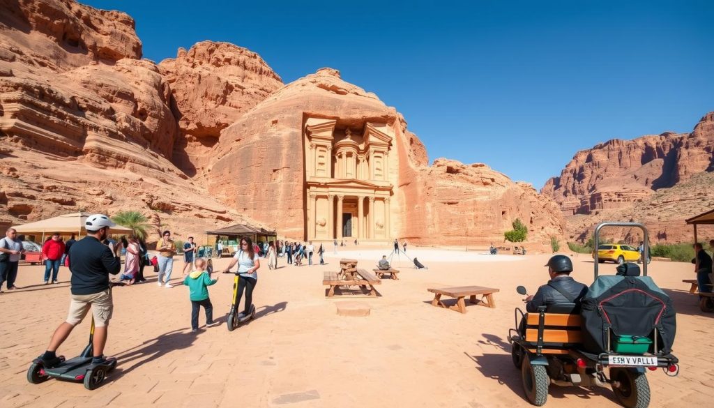 Petra mobility assistance options available Petra mobility assistance options available
