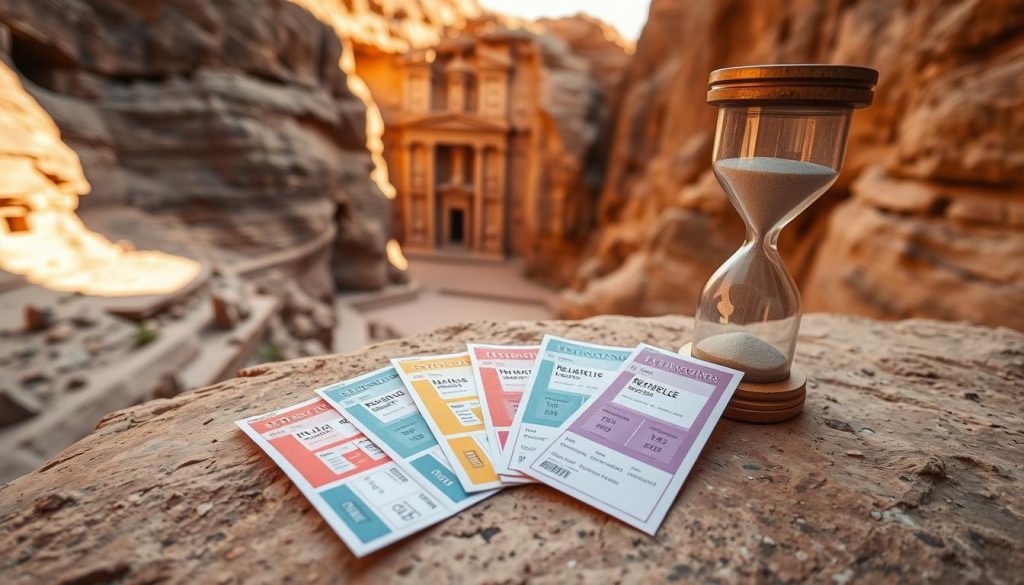 Petra ticket options and visit duration Petra ticket options and visit duration