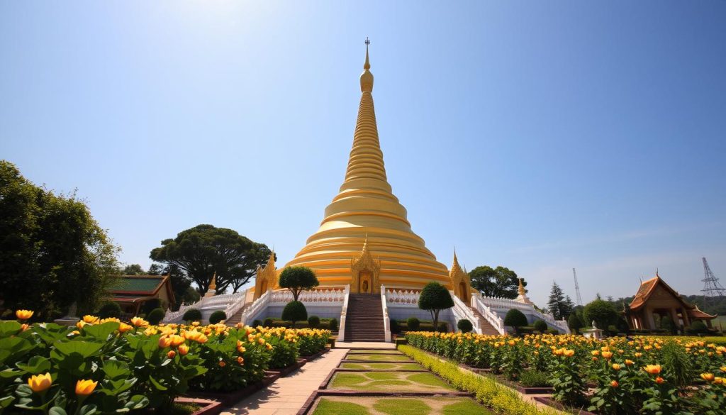 Pha That Luang, an important cultural site in Vientiane Pha That Luang, an important cultural site in Vientiane