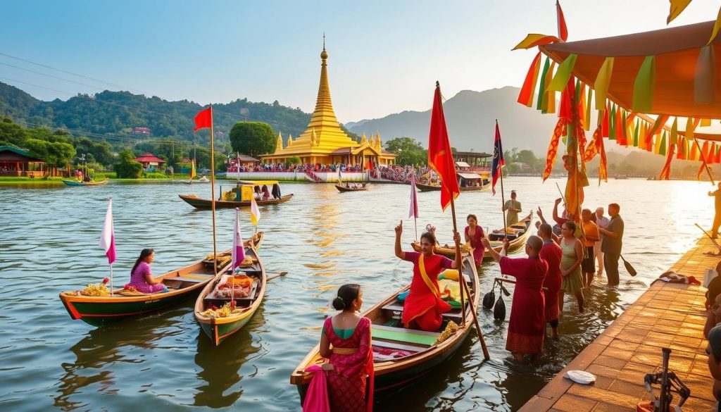 Phaung Daw Oo Pagoda Festival overview Phaung Daw Oo Pagoda Festival overview