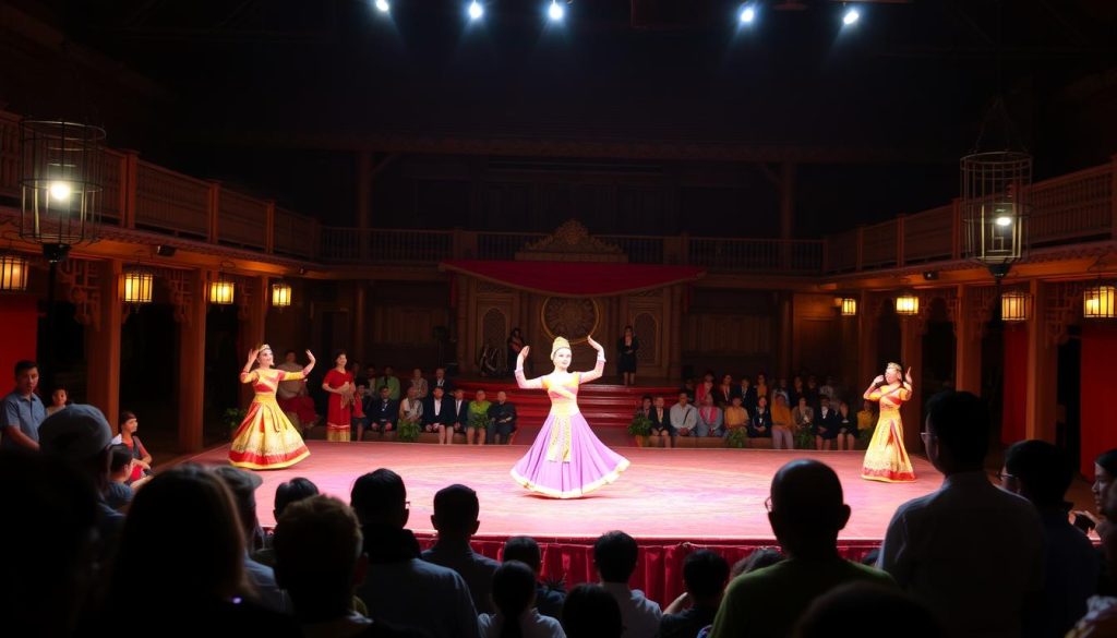 Phralak Phralam Theatre - Luang Prabang traditional dance performances Phralak Phralam Theatre - Luang Prabang traditional dance performances