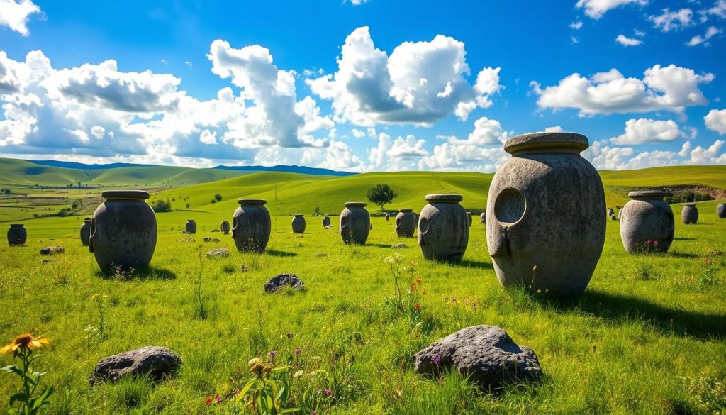 Plain of Jars in Laos Plain of Jars in Laos