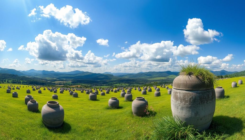 Plain of Jars overview Plain of Jars overview