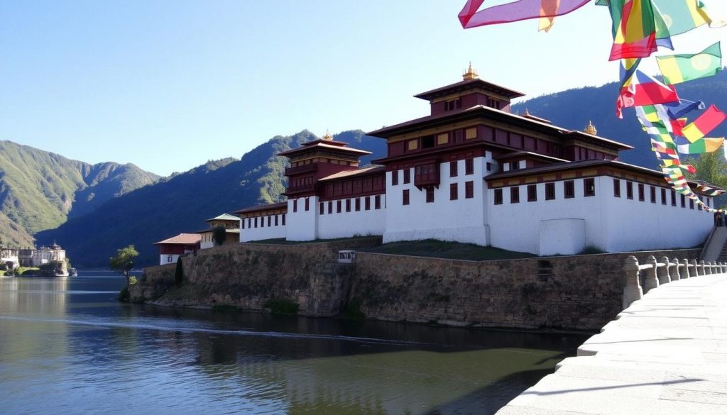 Punakha Dzong - A cultural landmark in Bhutan Punakha Dzong - A cultural landmark in Bhutan