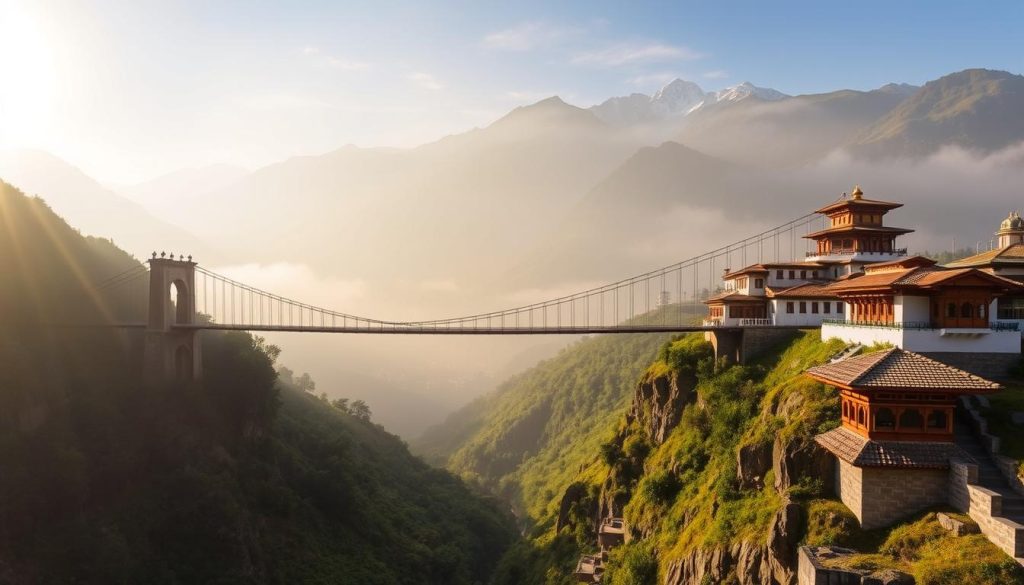 Punakha Suspension Bridge Punakha Suspension Bridge