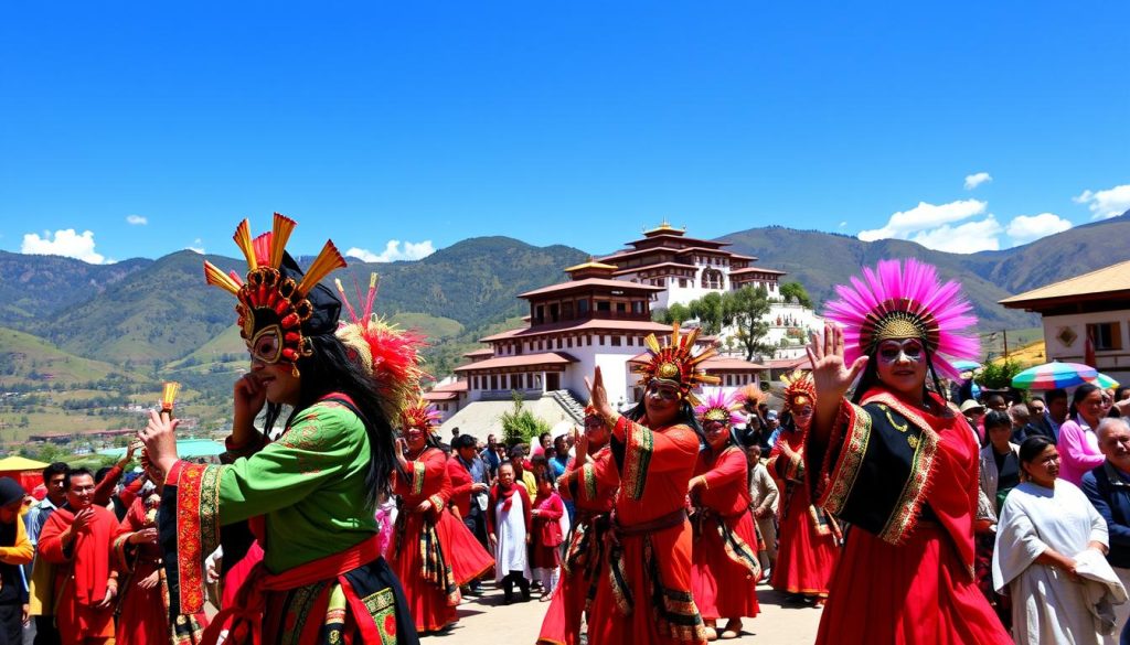 Punakha Tshechu celebration Punakha Tshechu celebration