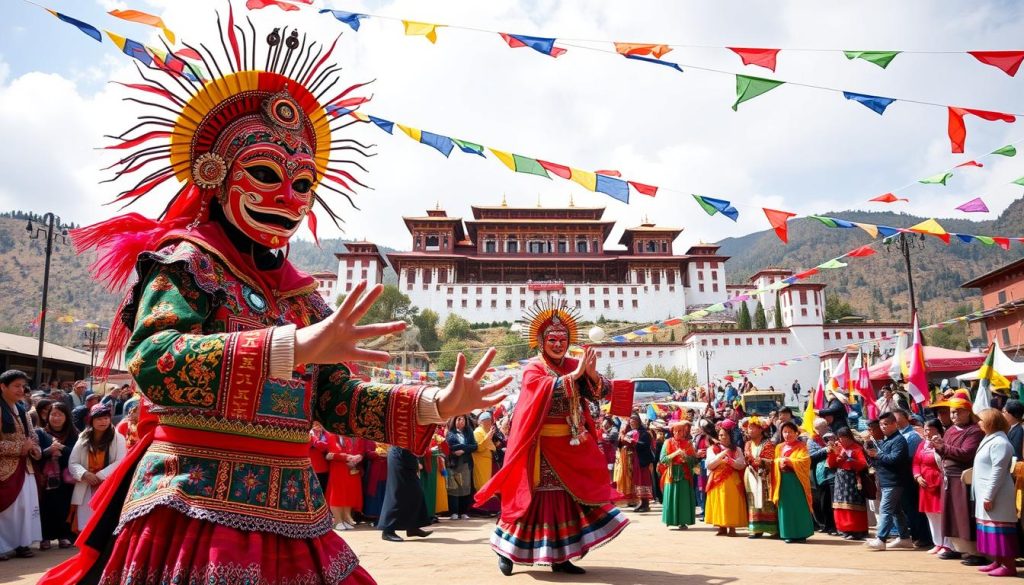Punakha Tshechu festival events Punakha Tshechu festival events