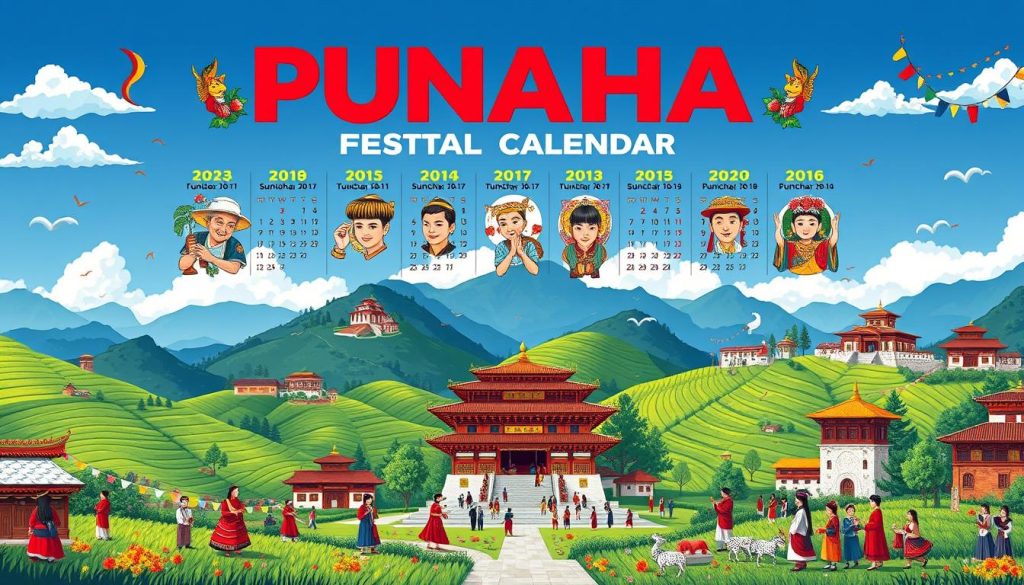 Punakha festival calendar Punakha festival calendar