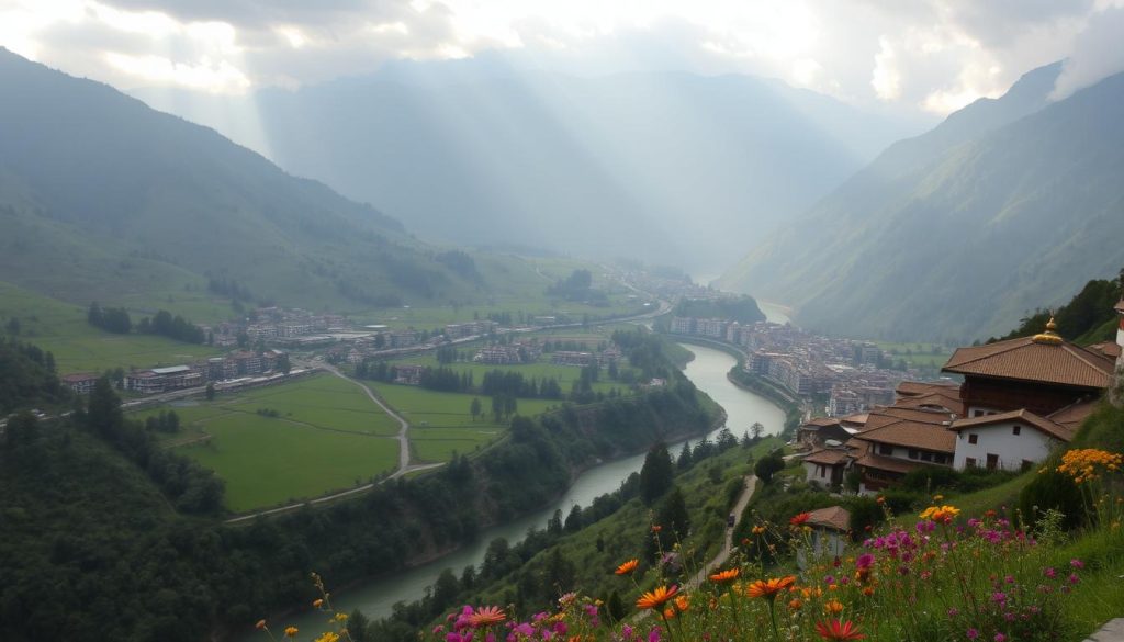 Punakha scenic beauty Punakha scenic beauty