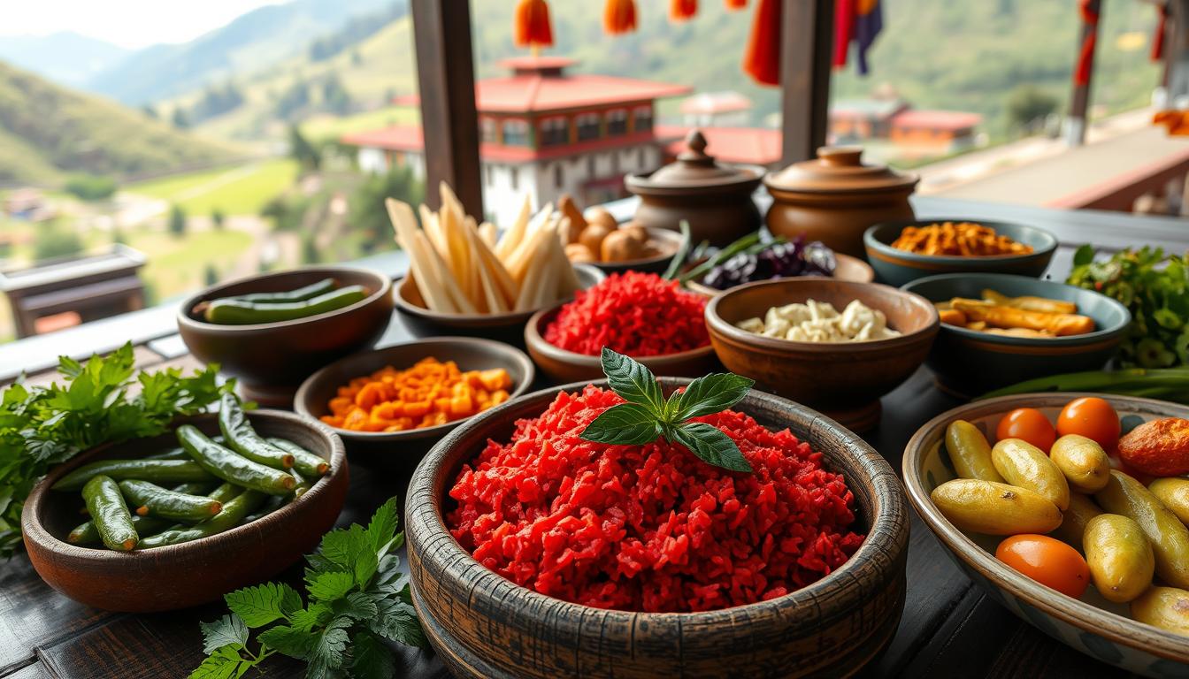 Punakha traditional cuisine