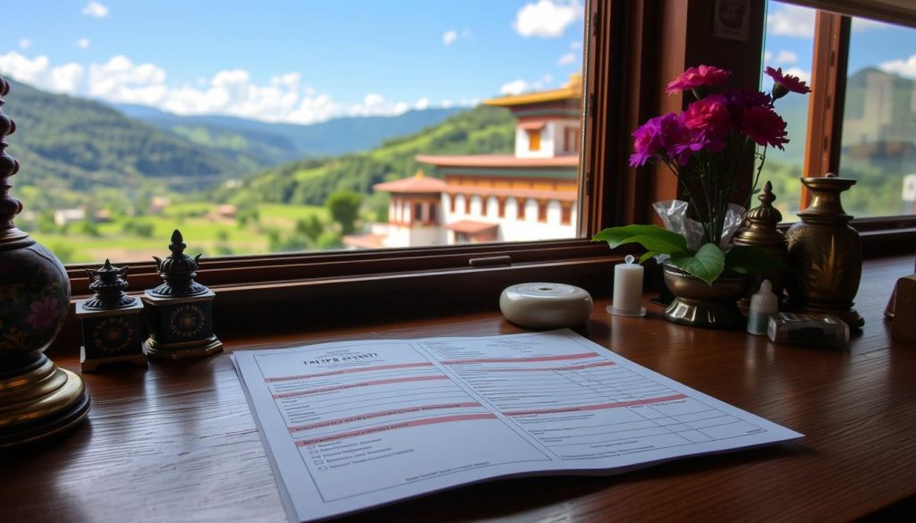 Punakha travel permit application Punakha travel permit application