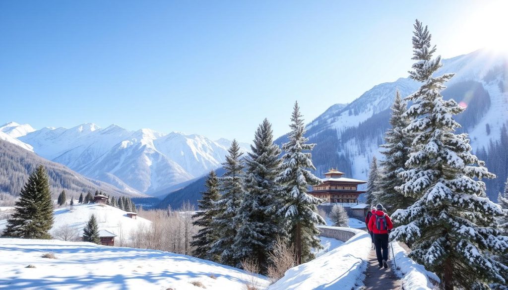 Punakha trekking experiences during winter Punakha trekking experiences during winter