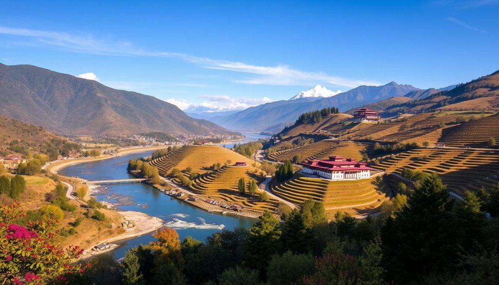 Punakha unique geography and climate Punakha unique geography and climate