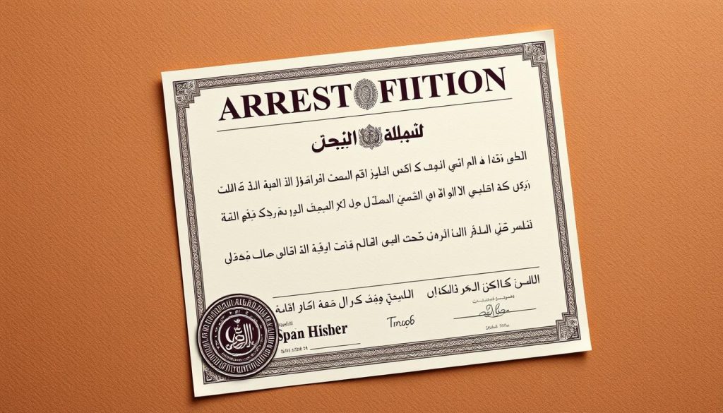 Qatari arrest notification Qatari arrest notification