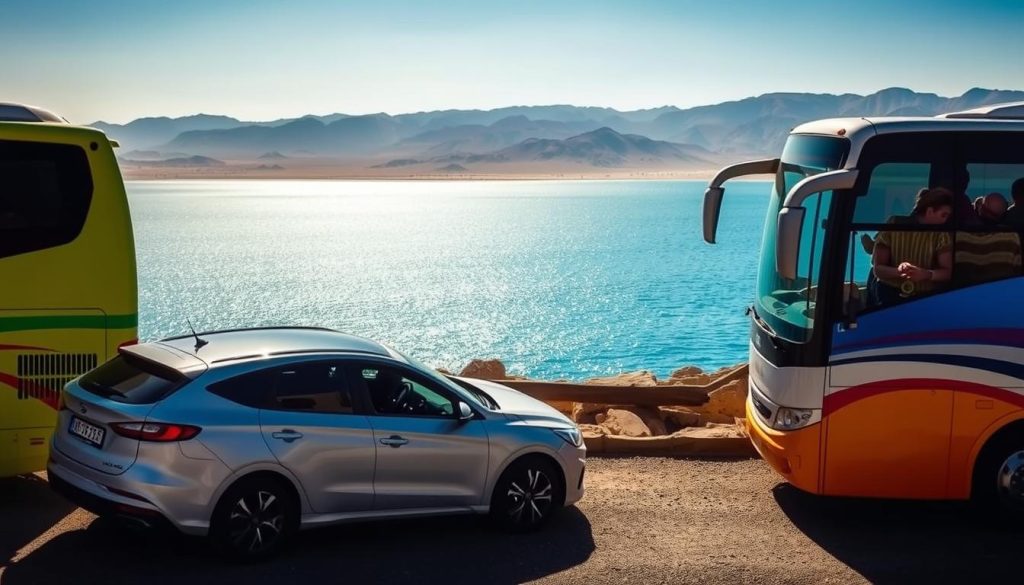 Renting a car and joining a tour group to the Dead Sea Renting a car and joining a tour group to the Dead Sea
