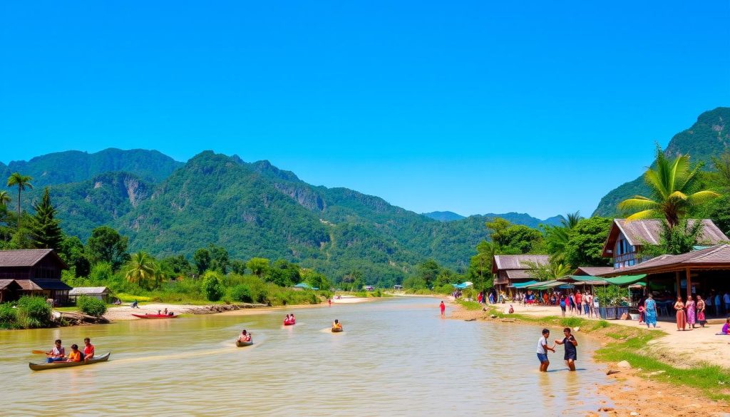 Responsible tourism in Vang Vieng Responsible tourism in Vang Vieng