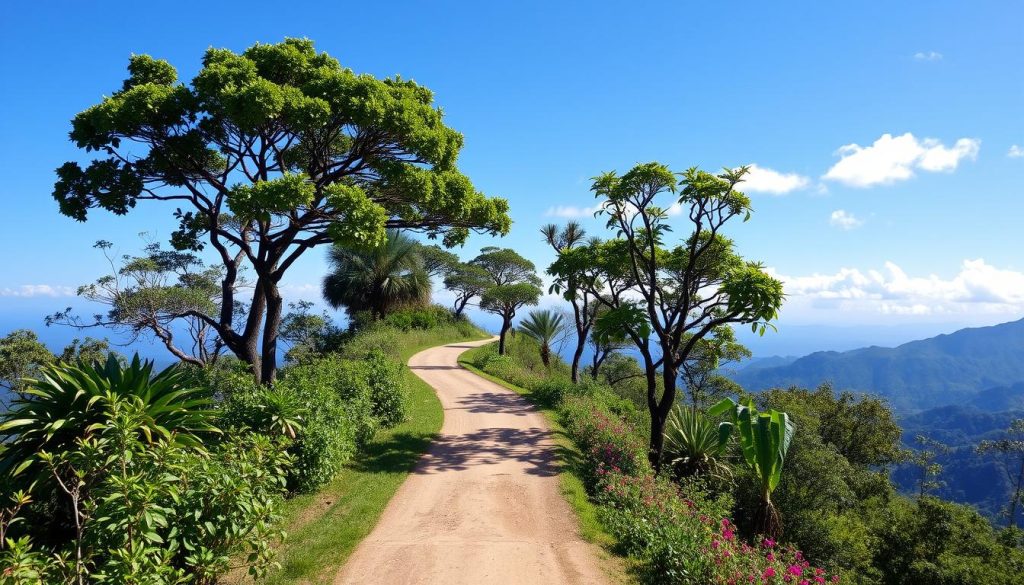 Routes to Mount Phousi Routes to Mount Phousi