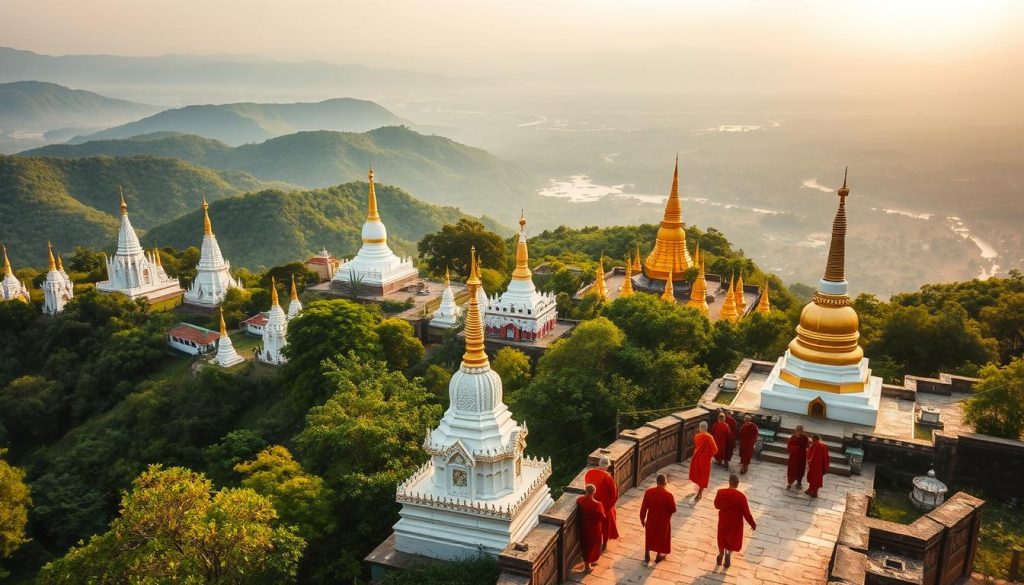 Sagaing monasteries Sagaing monasteries
