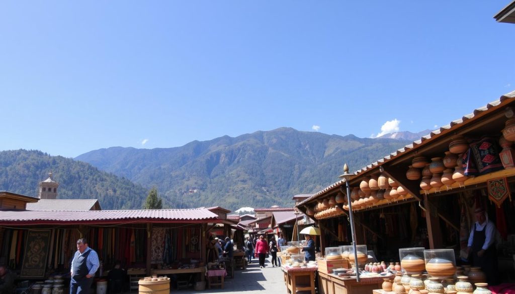 Shopping in Paro for local artisan crafts Shopping in Paro for local artisan crafts