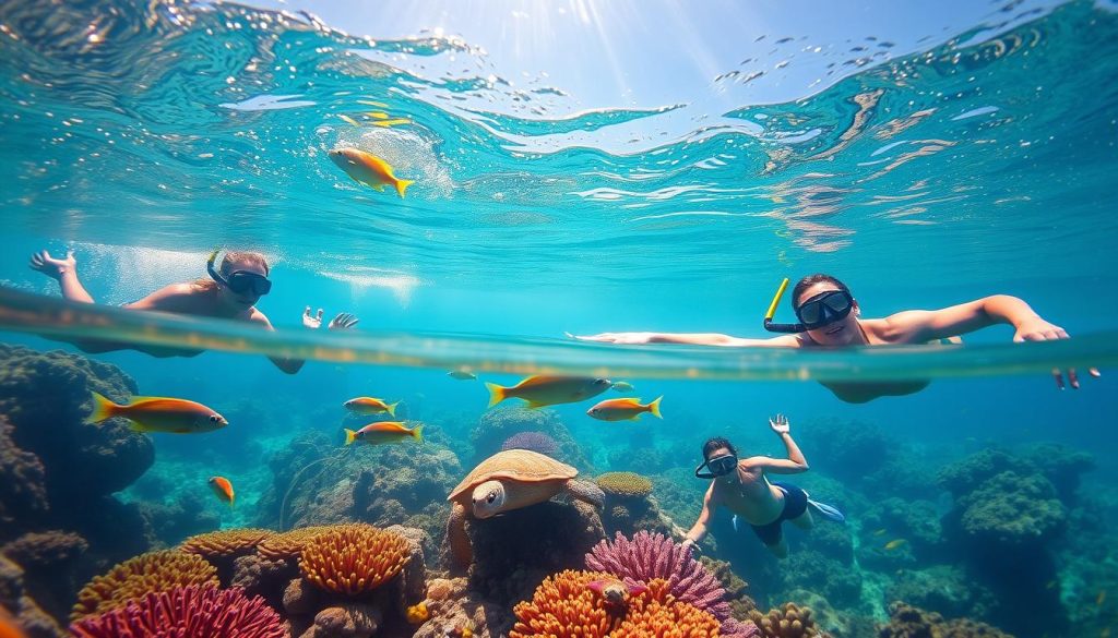 Snorkeling in Cebu Snorkeling in Cebu