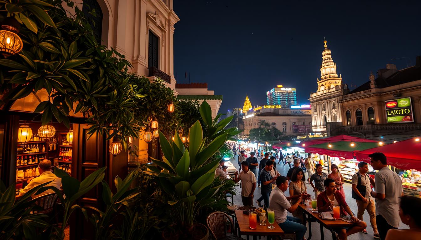 Solo travel guide to exploring Yangon's nightlife and hidden bars