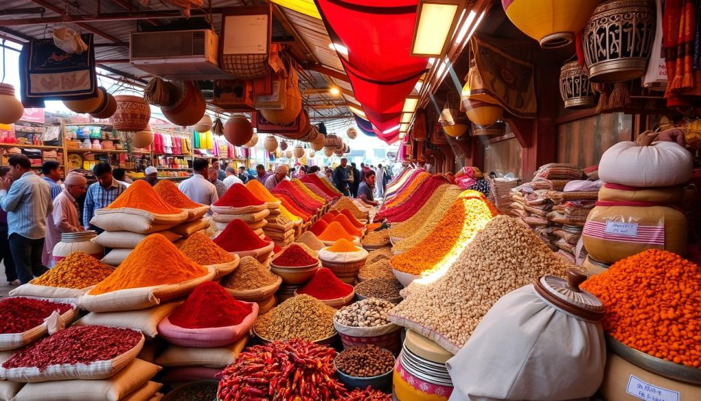 Spice markets in Lahore Spice markets in Lahore