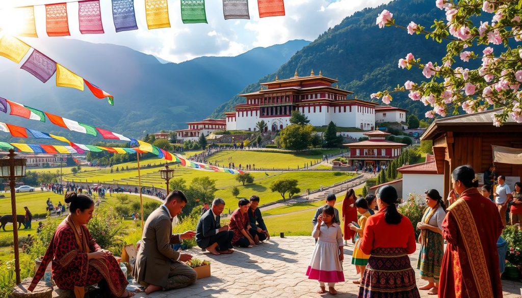 Summer cultural activities in Punakha Summer cultural activities in Punakha