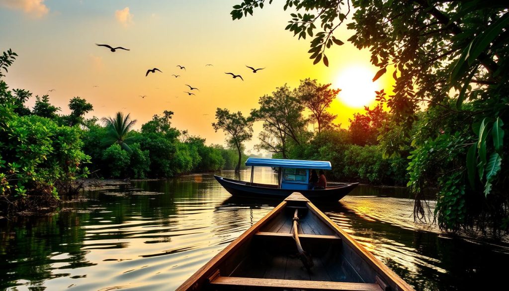 Sundarbans boat journey Sundarbans boat journey