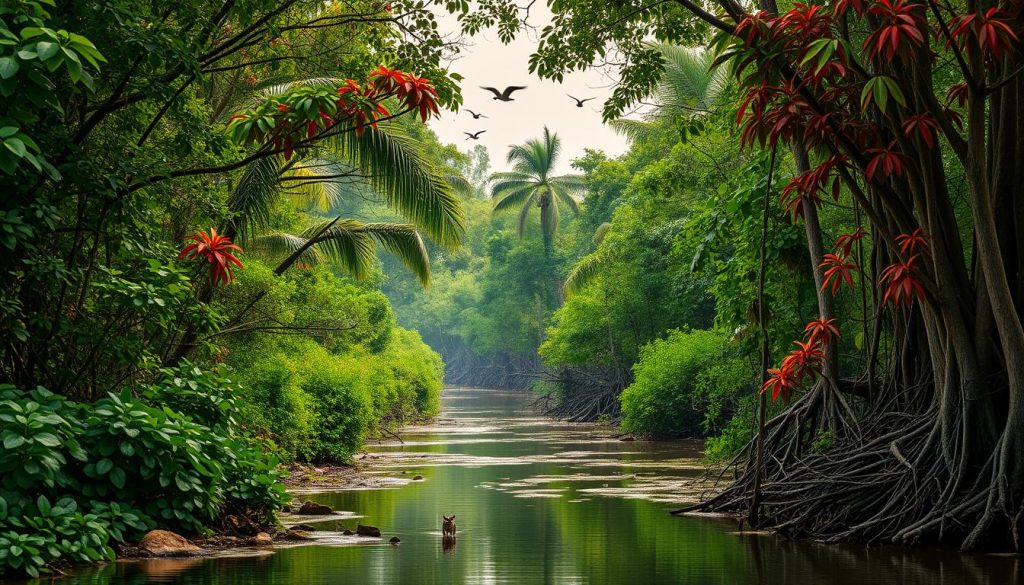 Sundarbans flora and fauna Sundarbans flora and fauna
