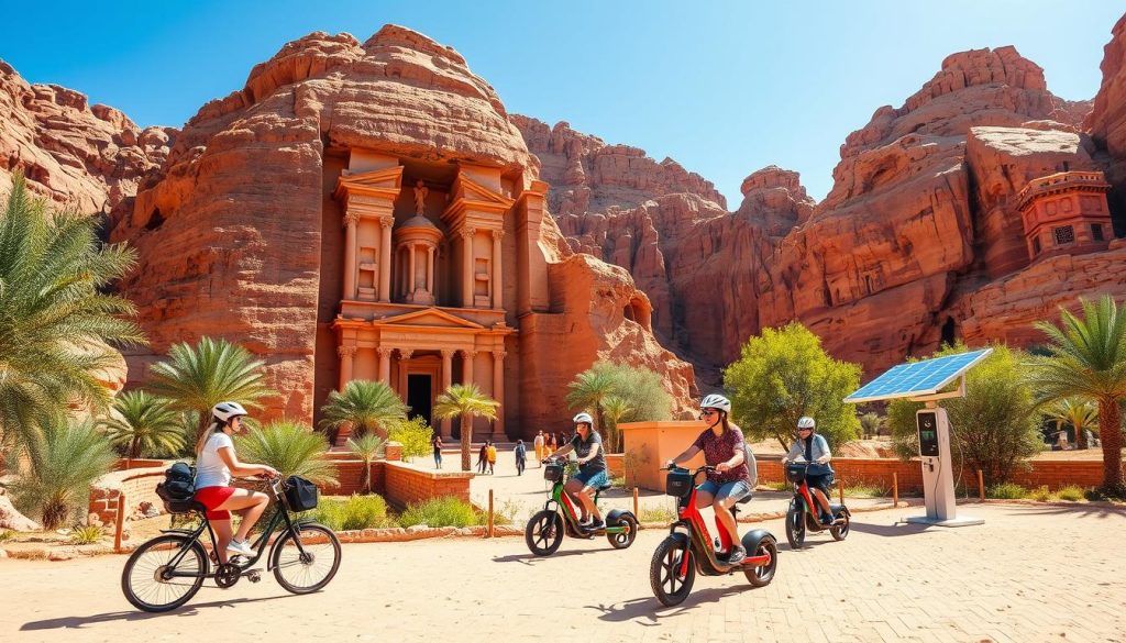 Sustainable travel options for visiting Petra Sustainable travel options for visiting Petra