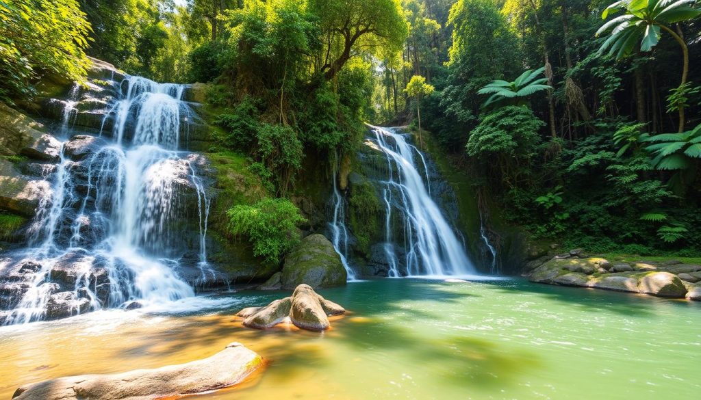 Tad Yuang waterfall Pakse Tad Yuang waterfall Pakse