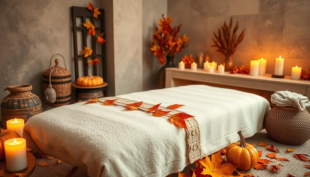 Thanksgiving relaxation at spa